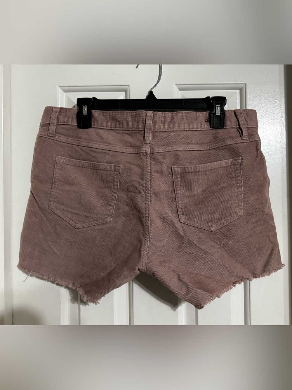 Carve Designs Mauve Corduroy Cutoff Shorts - Picture 2 of 3